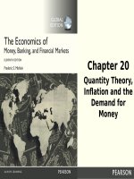 The economics of money, banking, and financial institutions (11th edition) by f s  mishkin ch20 quantity theory, inflation, and the demand for money 