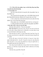 tiểu luận cao học  phát triển nông nghiệp vùng ven biển đồng bằng sông hồng trong điều kiện biến đổi khí hậu