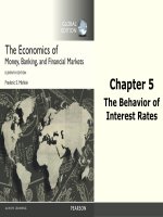 The economics of money, banking, and financial institutions (11th edition) by f s  mishkin ch5 the behavior of interest rates 