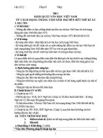 giáo án mới khái quát văn học lớp 12 5 hoạt dộng