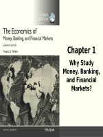 The economics of money, banking, and financial institutions (11th edition) by f s  mishkin ch1 why study money, banking, and financial markets 