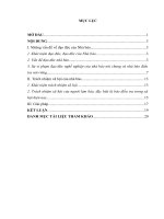Tiểu luận cao học môn báo chí điều tra những vấn đề đạo đức, trách nhiệm xã hội của nhà báo điều tra