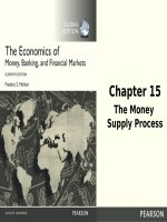 The economics of money, banking, and financial institutions (11th edition) by f s  mishkin ch15 the money supply process 
