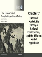The economics of money, banking, and financial institutions (11th edition) by f s  mishkin ch7 the stock market, 