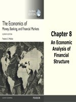 The economics of money, banking, and financial institutions (11th edition) by f s  mishkin ch8  economic analysis of financial structure 