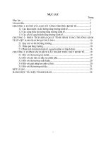 phân tích khái quát tình hình tăng trưởng kinh tế của Việt Nam trong 5 năm gần đây và nêu một số chính sách kích cầu nhằm thúc đẩy kinh tế trong giai đoạn này (20122016)”. Đề tài hoàn thành nhằm