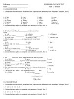 E6 language focus unit 12 so 3