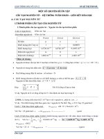 vô cơ 10,11, 12 (gv lê THỊ THU HÀ) GIÁO TRÌNH LUYỆN THI