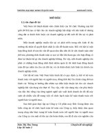 Hoàn thiện kế toán thanh toán với người bán và người mua tại Công ty Cổ phần may Đức Giang