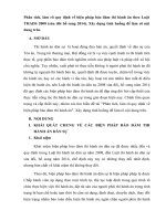 Phân tích, làm rõ quy định về biện pháp bảo đảm thi hành án theo Luật THADS 2008 (sửa đôi bổ sung 2014). Xây dựng tình huống để làm rõ nội dung trên.