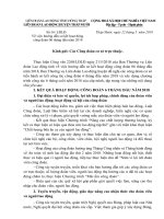 Công văn hướng dẫn báo cáo 6 tháng đầu năm Công đoàn cơ sở trường học