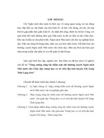 Tăng cường công tác kiểm soát chi thường xuyên Ngân sách Nhà nước cho Giáo dục trung học cơ sở trên địa bàn huyện Chi Lăng Tỉnh Lạng Sơn