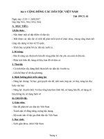 Giáo án địa lí khối 9 hoàn chỉnh