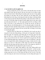 Phát triển xuất khẩu nông sản của nước CHDCND lào trong điều kiện hình thành cộng đồng kinh tế asean tt 
