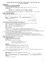 Ôn tập toán lớp 10 thpt