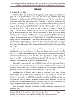 Báo cáo tổng hợp kết quả nghiên cứu và triển khai nhiệm vụ“Quy hoạch bảo tồn Đa dạng sinh học trên địa bàn tỉnh Kon Tum đến năm 2020 và định hướng đến năm 2030”