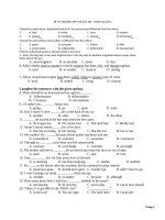 de thi thu thpt quoc gia mon tieng anh truong thpt ha huy tap nghe an 