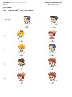 kiem tra tieng anh lop 3 giua ky 1 so 5 