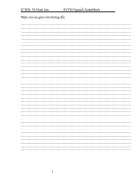 Đồ Án Chi Tiết Máy, Hộp Giảm Tốc Trục Vít Bánh Răng