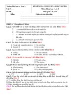 de thi hoc ki 1 mon khoa hoc lop 4 nam 2017 2018 de 4 