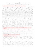 một số kỹ thuật dạy học tích cực