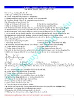 70 câu trắc nghiệm lý thuyết vật lý ôn thi THPT Quốc gia lớp 12 ( siêu hay)