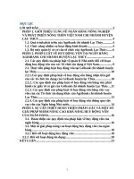 Báo cáo tốt nghiệp Khoa Luật kinh tế -Ngân hàng Nông nghiệp và Phát triển Nông thôn Việt Nam chi nhánh huyện Lạc Thủy