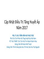 Cập nhật điều trị tăng huyết áp năm 2017