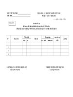 DANH SÁCH Đối tượng đặc biệt khó khăn cần trợ giúp của Khóm Ấp