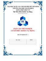 Báo cáo Thí nghiệm cơ sở tự động bài 2