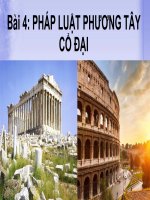 Slide bài giảng: Chương IV môn lich sử nhà nước pháp luật