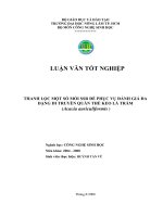 THANH LỌC MỘT SỐ MỒI SSR ĐỂ PHỤC VỤ ĐÁNH GIÁ ĐA DẠNG DI TRUYỀN QUẦN THỂ KEO LÁ TRÀM (Acacia auriculiformis )