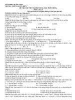 đề thi thử thpt quốc gia môn lý