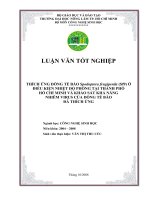 THÍCH ỨNG DÒNG TẾ BÀO Spodoptera frugiperda (Sf9) Ở ĐIỀU KIỆN NHIỆT ĐỘ PHÒNG TẠI THÀNH PHỐ HỒ CHÍ MINH VÀ KHẢO SÁT KHẢ NĂNG NHIỄM VIRUS CỦA DÒNG TẾ BÀO ĐÃ THÍCH ỨNG