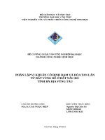 Phân lập vi khuẩn cố định đạm và hòa tan lân