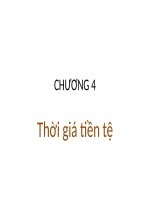 Slide bài giảng Quản trị tài chính: chương 4: Thời giá tiền tệ