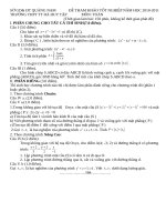 Đề thi thử thpt quốc gia môn toán kèm đáp án(22) 