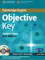 Objective KET student book 2nd edition 
