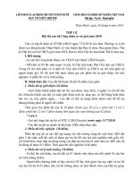 THỂ LỆ Hội thi cán bộ Công đoàn cơ sở giỏi năm 2018