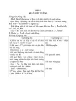 Giáo án Toán 4 chương 3 bài 1: Ki lô mét vuông