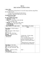 Giáo án Toán 4 chương 2 bài 1: Thực hành vẽ hình vuông