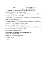 Mộ chiều tối hồ chí minh 