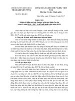 Báo cáo đánh giá mô hình nông nghiệp 2014 đến 2017 huyện Định Hóa