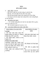 Giáo án Toán 4 chương 2 bài 2: Đềximét vuông