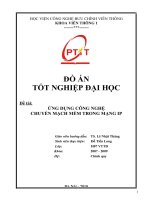 ĐỒ ÁN TỐT NGHIỆP: ỨNG DỤNG CÔNG NGHỆ CHUYỂN MẠCH MỀM TRONG MẠNG IP