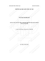 Quản lý hạ tầng kỹ thuật phường khương mai, quận thanh xuân, TP  hà nội (tt) 