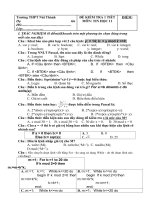 Đề 1 tiết 11 có đáp án k1 (1) 