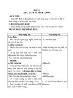 Giáo án Toán 4 chương 2 bài 1: Thực hành vẽ hình vuông