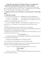 cách tính số loại giao tử trong giảm phân,