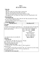 Giáo án Toán 4 chương 2 bài 2: Đềximét vuông